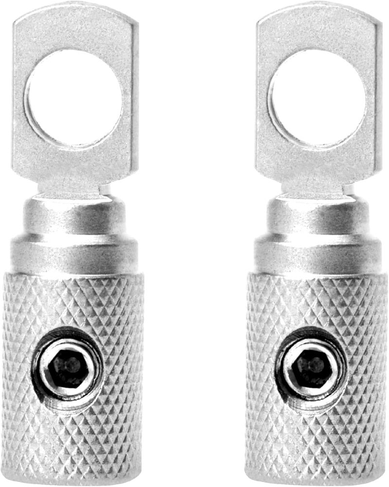 Conext Link RT8N-2 Set Screw Ring Terminal 2 Pack (8 Gauge, Nickel) - Image 1